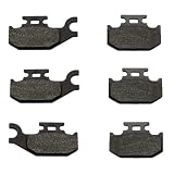 06 Bombardier Outlander Max 650 HO Efi 4x4 Kevlar Carbon Front & Rear Brake Pads by Volar Motorsport&node=15684181