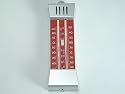 West Alum Press Button Max Min Thermometer