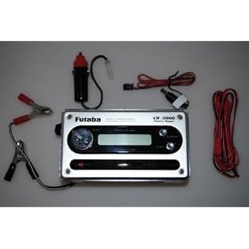 Futaba CR2000 12V DC Peak Charger Tx Rx Glow from Peak Chargers