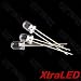 Lof of 50 5mm Warm White LED - 20 Degree Clear