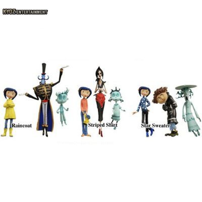 NECA Coraline Set of 3 PVC 3 Inch Figure 3-Packs
