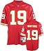 Joe Montana Red Reebok NFL 1994 Throwback Premier Kansas City Chiefs Jersey - Medium