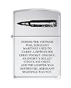 Zippo Vietnam Bullet Chrome Lighter 7050