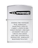 Zippo "Vietnam War-Bullet" High Polish Chrome Lighter, 7050