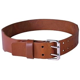 BucketBoss 88962 U.S. Leather Work Belt Fits 29-Inch to 36-Inch waist. by Bucket Boss