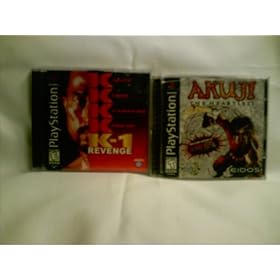 Double Pack playstation Games k-1 Revenge akuji by PLAYSTATION