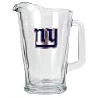 New York Giants 60oz Glass Pitcher - Primary Logo NFL Football