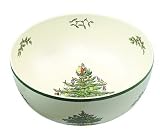 Spode Christmas Tree Round Salad Bowl