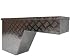 Aluminum Truck Pick Up Tool Box Pork Chop Wheel Well Passenger Side Right 38 1/2'' L x 10 '' W x 19 5/8 '' H
