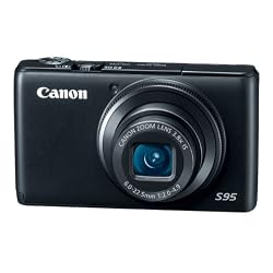 Canon PowerShot S95 10 MP Digital Camera with 3.8x Wide Angle Optical Image Stabilized Zoom and 3.0-Inch inch LCD