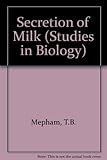 The secretion of milk