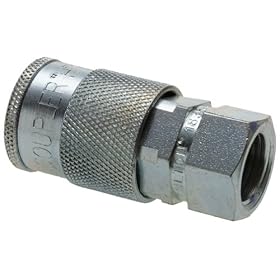 Milton 1835BK M Style Quick Fitting: 3/8-Inch Female Coupler