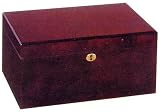 Foxtrot Humidor - Light Walnut Finish
