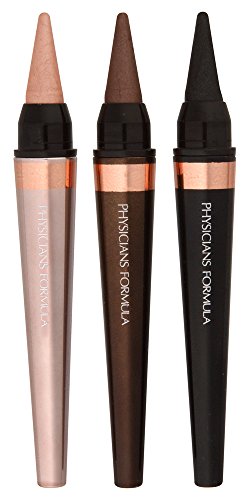 Physicians Formula Shimmer Strips Custom Eye Enhancing Kohl Kajal Eyeliner Trio, Natural Nude Eyes, 0.09 Ounce