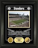Heinz Field Archival Etched Glass 24kt Gold Coin Photo Mint