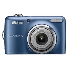 Nikon Coolpix L23 Digitalkamera (10 Megapixel, 5-fach opt. Zoom, 6,7 cm (2,7 Zoll) Display, bildstabilisiert) blau