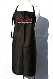 Deluxe Embroidered Apron - BBQ Naked Show Off Your Buns
