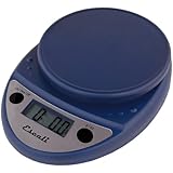 Primo Digital Kitchen Scale 11Lb/5Kg, Royal Blue