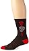 SockGuy Men's Headshot Socks, Black, Large/X-Large