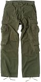 Retro Camouflage BDU Pants, Olive, Large