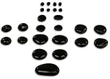 Master Massage SpaMaster Essentials 25 Piece Premium Massage Stone Set