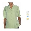 Eagle Dry Goods Ladies' Aloha Palm Tree Silk Camp Shirt - (0641EA)