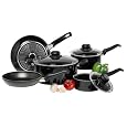 Ballarini Trend Black 8 Piece Set with Glass Lids