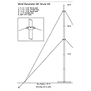 Sunforce 45455 Wind Generator 30' Tower Kit