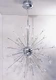 Contemporary Lamps, Lenka Ninety Light Crystal Chandelier by Eurofase--Excellent customer service--see our feedback.