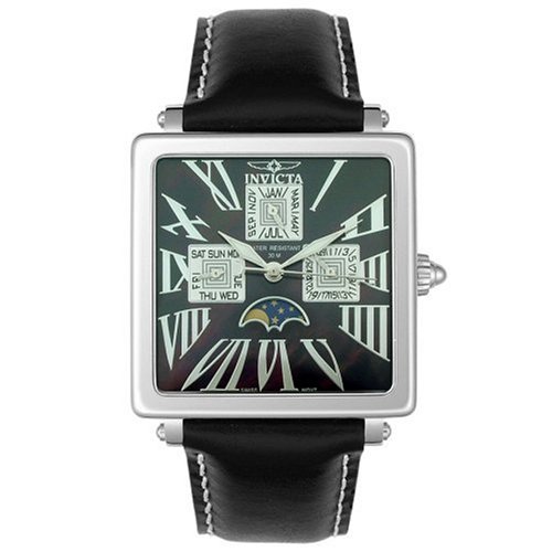 Invicta Men's 3003 II Collection Multi-function Leather Watch