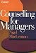 Counselling for Managers