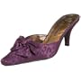 J.Renee Women's Betina Dress Mule,Deep Purple,9.5 M US
