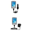 Essential Kit for the HP iPaq hx2000 Series includes a Car and Wall Charger - Gomadic Brand w/ TipExchange Technology