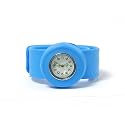 Kids Slap On Blue Quartz Mvmt White Dial Watch SWK-010
