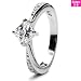 Jewelry : Princess Cut Clear CZ Promise Ring size 8 Emitations