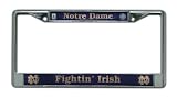 Notre Dame Fighting Irish Chrome Frame