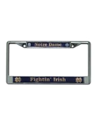 Notre Dame Fighting Irish Chrome Frame