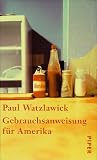 Gebrauchsanweisung f�r Amerika
