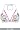 Becca by Rebecca Virtue Bonita Sliding Triangle Top - White - D