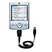 Coiled Power Hot Sync and Charge USB Data Cable w/ Tip Exchange for the PalmOne Tungsten T2 - Gomadic Brand