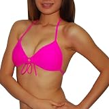 Body Glove Ladies Soft Triangle Cup Wireless Bra / Surf Swimsuit Bikini Top - Quick Dry