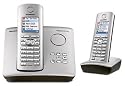 Siemens - Gigaset S455 Duo - T&eacute;l&eacute;phone Sans fil R&eacute;pondeur - 2 Combin&eacute;s