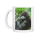 Ape Mountain Gorilla - Peanuts Silverback male in sub-alpine zone Photo Mugs