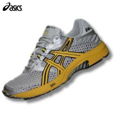 Asics Gel Speedstar Laufschuhe -silber/gelb-