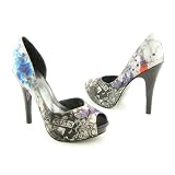 Ed Hardy Womens Doheny Pump,Dark Grey 10FDO101W,7 M US 41ZEXJ3mOaL. SL160 Ed Hardy Womens Doheny Pump,Dark Grey 10FDO101W,7 M US