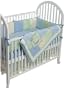 Baby Martex Lilly Pad 4 Piece Crib Bedding Set