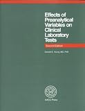 Effects of Preanalytical Variables on Clinical Laboratory Tests Effects of Preanalytical Variables on Clinical Laboratory Tests