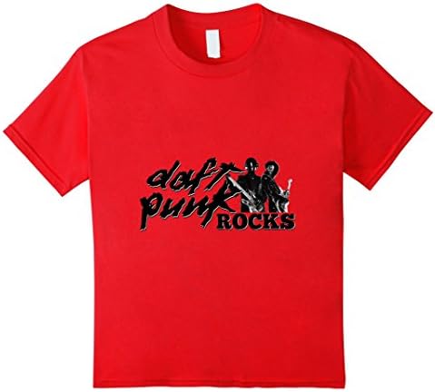Kids Daft Punk Rocks 6 Red