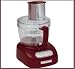 Kitchenaid Food processor 12 Cup ultra Wide Big Mouth Super Capacity kfpw761gc Gloss Cinnemon Dark Red Burgandy Powerful 700-watt Motor slices, dices, chops, and purees polycarbonate almost Unbreakable Bowls. 