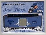 2008 Upper Deck Piece of History Trevor Hoffman Game Used Jersey Baseball Card Only 25 Made